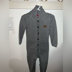 Grey Sweater Onesie